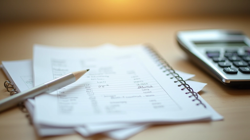 Kalkulačka s čísly — výpočet výše nouzového fondu