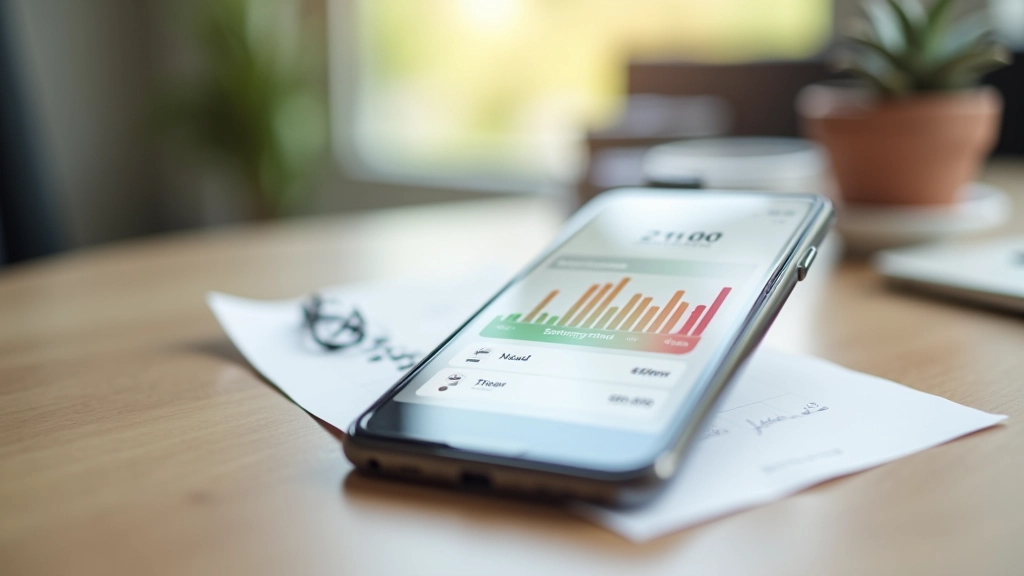 Bankovní aplikace na mobilu — přístup k běžnému účtu